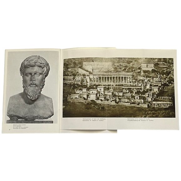 Delphi The Great Sanctuaries of Greece Hope Edition Alexander Romanos 1970 Guide - Picture 5 of 8